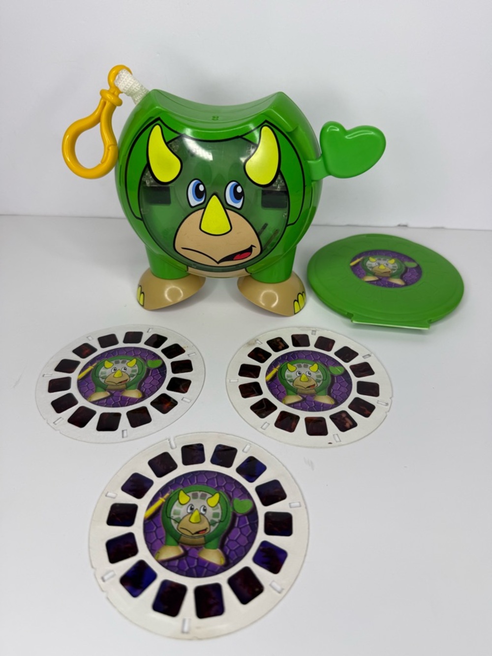 Fisher Price Mattel - Frog - View Crew View Master 3d With Original Reels +extra